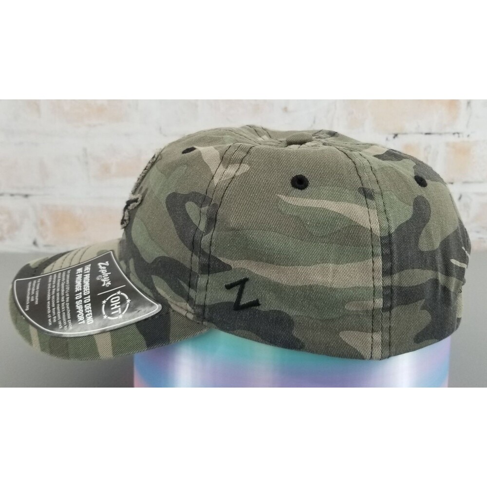 NWT Zephyr OHT University of Virgina Cavaliers Army Camoflauge Strapback Hat/Cap - Picture 2 of 6